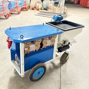 New Product <strong>Plastering</strong> Cement Mortar Sprayer Diesel Mortar Spraying Machines With <strong>Mixer</strong> - Product Image 3
