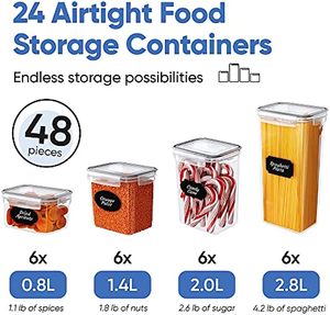 10 Recipientes Rectangulares de PP para Almacenamiento de Alimentos, Herméticos, Resistentes al Agua y Ecológicos - Product Image 2
