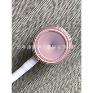 Venta directa de fábrica de estetoscopios de acero inoxidable de frecuencia variable en oro rosa para adultos. - Product Image 2