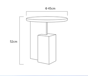 Table d'appoint en marbre Calacatta populaire Table d'appoint en marbre de luxe <span class=keywords><strong>Vitali</strong></span> Calcatta pour la décoration intérieure - Product Image 5