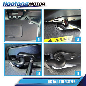 ขายึดบังแดด Oliver รุ่น 699618848816 สำหรับติดตั้งบนหลังคา Jeep Wrangler วัสดุ ABS พร้อมสกรู - Product Image 2