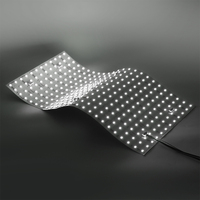 Panel LED RGBW de Calidad Estable, Flexible, Fácil de Cortar, para Crear Formas y Letras, Luminaria LED Metálica, IP20, 5 Años de Garantía