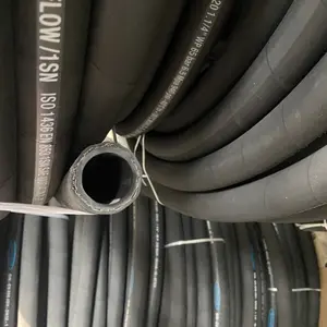 1 Inch 1.5 Inch 2 Inch 2sn 8mm 32mm High Pressure Soft Hydraulic Oil Rubber Hose