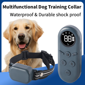 Chất Lượng Cao IP67 Không Thấm Nước Từ Xa Con Chó Đào Tạo Cổ Áo Nhựa Sốc Cổ Áo Với 300M Phạm Vi Pet <span class=keywords><strong>Tracker</strong></span> Con Chó Huấn Luyện Viên - Product Image 2
