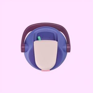 Nouvelle arrivée Bouteille d'eau sous vide portable 30oz Bounce avec poignée isolée avec double couvercle pour boire - Product Image 3