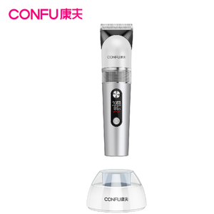 CONFU Ensemble de tondeuses à cheveux professionnelles sans fil pour hommes <span class=keywords><strong>tondeuse</strong></span> à cheveux sans fil avec lame en céramique et écran LCD, longue utilisation, vente en gros - Product Image 1