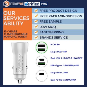 ที่ชาร์จโทรศัพท์มือถือในรถยนต์แบบสลิม40W 40W สำหรับใช้ในบ้านได้รับการรับรองจาก CE ROHS - Product Image 5