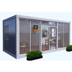 Giá Rẻ Đúc Sẵn Trung Quốc Có Thể Tháo Rời 10ft 20ft Prefab Phẳng Gói Di Động Nhà Nhỏ Nhà Thép Vận Chuyển Tàu <span class=keywords><strong>Container</strong></span> Khung 40ft - Product Image 3