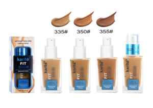 Acceptation OEM/ODM – <span class=keywords><strong>Fond</strong></span> <span class=keywords><strong>de</strong></span> <span class=keywords><strong>Teint</strong></span> Karité Couvrance Totale, Contrôle du Sébum, Fini Mat, pour Peaux Noires – Vente en Gros Usine - Product Image 3