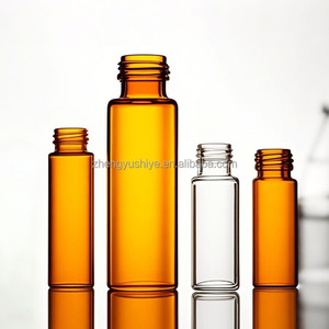 Bán buôn 1ml 2ml 3ml 5ml tinh dầu đen vít cap Mini rõ ràng hổ phách lọ thủy tinh - Product Image 6