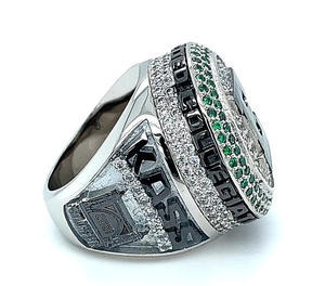 Bague de championnat sportif de mode de haute qualité personnalisée, toutes sortes de jeux de balle, équipe de pom-pom girl avec personnalisation du logo de l'équipe - Product Image 3