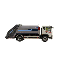Camion poubelle à compression hybride HV5 10CBM, autonomie de 460 km