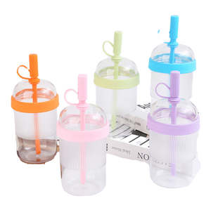 Großer Trinkbecher mit Strohhalm, tragbare Milchtee- und Kaffeetasse, Outdoor-Wasserflasche, Neuheiten, Partygeschenke, Ali Baba - Product Image 1