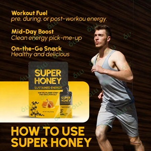 ZHD OEM Private Label <strong>Royal</strong> Honey Lemon Turmeric Vitamin Packets Sports Energy Syrup Immunity Support Pre Mid-Workout 8 P - Product Image 4