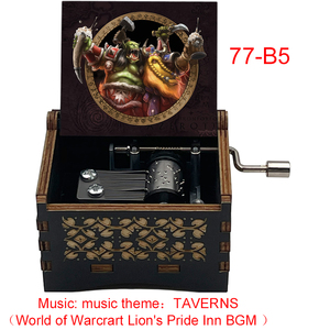 Carillon Vintage a Manovella di <span class=keywords><strong>World</strong></span> <span class=keywords><strong>of</strong></span> Warcraft, Idea Regalo e Souvenir, Regali per il Capodanno Cinese - Product Image 3