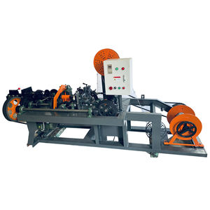 Machine à fil de fer barbelé entièrement automatique à grande vitesse de Chine efficace pour la fabrication de treillis métallique facile à utiliser avec les composants <span class=keywords><strong>clés</strong></span> du moteur - Product Image 1
