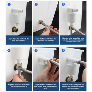 Otomatik ve manuel kontrol yatay dişli ve su ile 1/2 inç PVC küresel vana şamandıra valfi özelleştirilebilir OEM ürün - Product Image 4