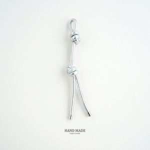 Minimalist Woven Leather Rope with Wrist Strap Durable Bag Accessory - Product Image 2