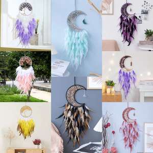 Piedra de grava de cristal natural, carillón de viento de piedra cruda, atrapasueños, decoración del hogar, adornos de cristal para el hogar, regalo para niña - Product Image 2