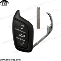 Carcasa de Repuesto de Alta Calidad para Llaves de Coche de 3 Botones, Carcasa Inteligente para Llaves de Vehículo MG