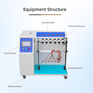 पावर कॉर्ड स्विंग थकान के लिए मशीन-प्रोग्रामेबल चक्र परीक्षण उपकरण के लिए केबल फ्लेक्सिंग उच्च सटीकता ip55 सुरक्षा 1 वर्ष - Product Image 3