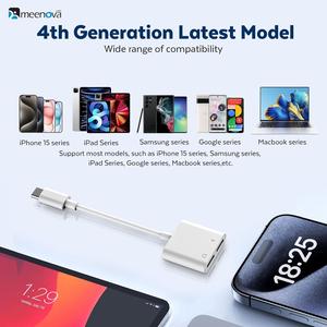 USB <b>C</b> Splitter 1in2 Out, Dual USB <b>C</b> Headphone and 60W Charger Adapter, Type <b>C</b> Audio Adapter with Fast Charging Dongle Compatible - Product Image 3