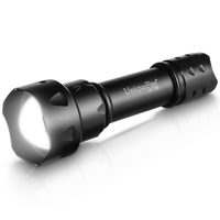 Lampe torche LED rechargeable longue portée UniqueFire UF-T20 XM-L2 10W blanche avec zoom