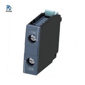 Bloque de Contacto de Calidad Garantizada, Contactor SIRIUS 3RH 3RH1921-1CA01, Interruptor Auxiliar para Programación PLC, PLC/PAC/Dedicado - Product Image 1