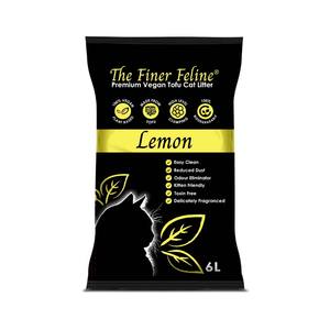 Litière pour chat tofu 6L biodégradable écologique contrôle des odeurs agglomération rapide haute absorption léger longue durée hypoallergénique - Product Image 1