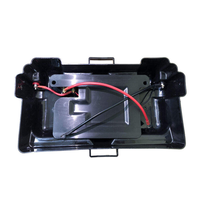 Boîte d'alimentation 12V 4x4 avec prise de charge USB portable pour camping-car, caravane, camion, tout-terrain