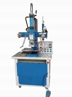 Machine de gaufrage d'estampage à chaud hydraulique pour sac de carte de mariage Carton en cuir-Produit polyvalent pour divers matériaux