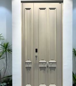 Nhà bên ngoài lối vào an ninh pivot cửa an toàn phía trước cổng chính rèn nhôm tấm cửa ra vào - Product Image 5