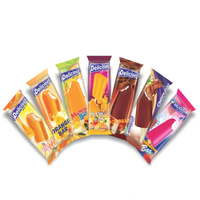 Sachets d'emballage personnalisés pour crèmes glacées et bâtonnets glacés, avec logo, en BOPP/AL/PE laminé, à fermeture éclair, impression par gravure