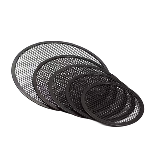 7 "、8" 、9 "、10" 、12 "アルミ合金ハードアルマイトメッシュピザトレイ/ピザスクリーン - Product Image 3