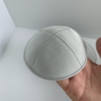 Kippot classique en daim pour la prière juive, idéal pour Bar Mitzvah et mariages, Kippot personnalisées en daim pour les organisations de la communauté juive