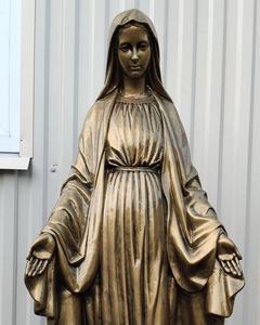 Statue de la vierge <span class=keywords><strong>marie</strong></span> en bronze - Product Image 3