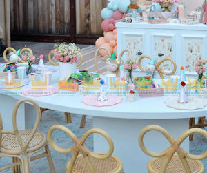 Chaise pour enfants en rotin faite à la main pour la décoration de fête |   Meubles en osier naturel pour enfants pour les événements d'anniversaire - Product Image 5