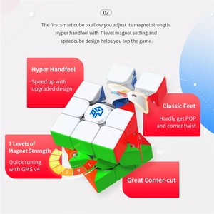 <span class=keywords><strong>Cubo</strong></span> Inteligente <span class=keywords><strong>GAN</strong></span> Smart Cube <span class=keywords><strong>GAN</strong></span> <span class=keywords><strong>356</strong></span> I3 3x3x3 Rompecabezas Magnético de Velocidad <span class=keywords><strong>Cubo</strong></span> Mágico GAN356 I3 - Product Image 3