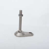 Pieds de support réglables robustes en acier inoxydable SS304 M36 avec oreille de fixation, fournis directement par l'usine