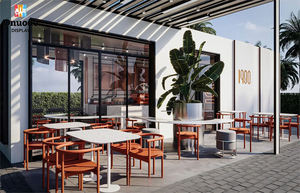 โซลูชั่นร้านกาแฟและชาครบวงจร |   เคาน์เตอร์คาเฟ่และตู้โชว์สินค้าแบบสั่งทำ |   ร้านค้าครบวงจร เฟอร์นิเจอร์และของตกแต่ง - Product Image 2