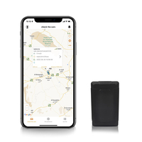 Traceur GPS 4G 800mAh Mini Dispositif de Suivi de Véhicule en Temps Réel Localisateur Antivol de Voiture 4G20