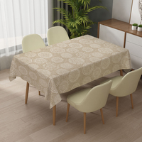 Nappe de pique-nique rectangulaire grise à motifs floraux RNPT, nappe en PVC, nappe anti-taches pour salle à manger, banquet, nappe de printemps