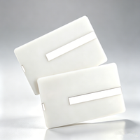 Tarjetas de Membresía de PVC Transparente Impresas Personalizadas con Franjas Magnéticas y Tecnología NFC para Uso en Hoteles, Ventanas Transparentes Personalizadas