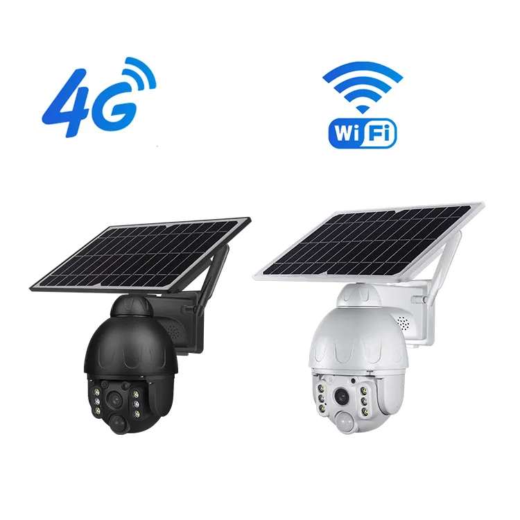트렌드 제품 2022 Sectec HD CCTV 카메라 보안 IP 무선 CCTV 시스템 감시 제품 와이파이 Tuya 태양 카메라
