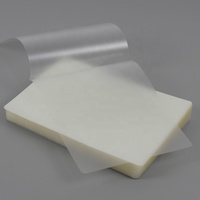 Pochettes de plastification thermique en PVC transparent A4 Film de plastification thermique de surface brillante pour l'amélioration de la photo Photo