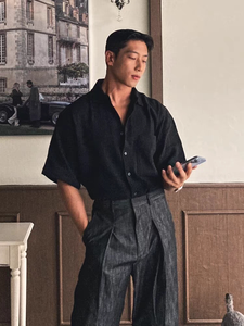 Camisas <span class=keywords><strong>de</strong></span> <span class=keywords><strong>Lino</strong></span> 100% Natural para <span class=keywords><strong>Hombre</strong></span>, Ropa <span class=keywords><strong>de</strong></span> <span class=keywords><strong>Lino</strong></span>, <span class=keywords><strong>Conjunto</strong></span> <span class=keywords><strong>de</strong></span> <span class=keywords><strong>Lino</strong></span>, Más <span class=keywords><strong>de</strong></span> 300 Colores Disponibles, Personalización <span class=keywords><strong>de</strong></span> GSM y Estilo, Servicio OEM/ODM DDP, Cáñamo - Product Image 2