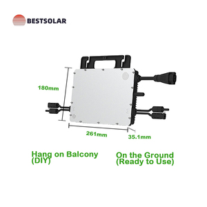 Inversor solar de cadena única de alta eficiencia certificado por la UE IP65 conexión a red Wi-Fi/4G 24V/48V entrada sistemas fotovoltaicos domésticos 95% - Product Image 5