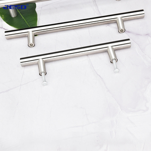 2026 Modern Design Custom Stainless Steel Matte <strong>Black</strong> Cabinet Handles Stainless Steel Furniture Wardrobe Drawer Handles - Product Image 5