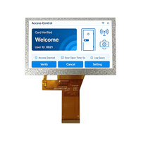 Module d'affichage TFT 4,3 pouces, haute résolution 800*480, luminosité élevée 600 cd/m², interface RGB 40 broches, fourni par l'usine