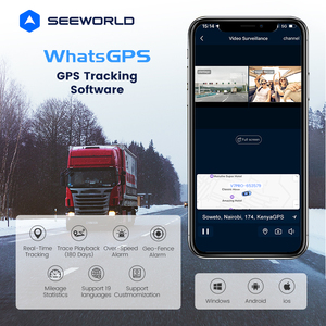 Dual Lens GPS Dash Cam For Cars <strong>and</strong> Trucks With 4G Live <strong>Tracking</strong> Video Stream SIM Card Plug Front Rear Mirror Camera Tracker